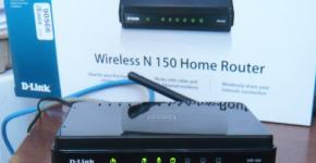 Настройка WiFi маршрутизатора D-Link dir300 (